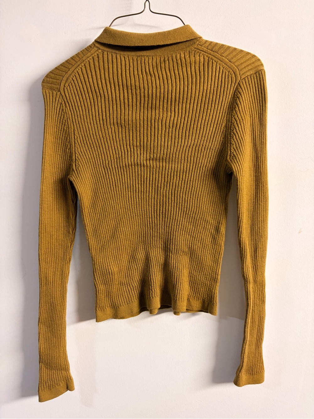 Uniqlo Ribbed Collared Button Cardigan - Picture 3 of 6